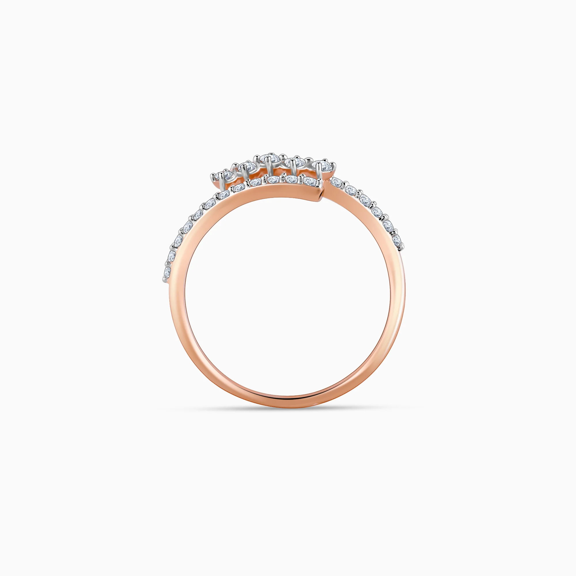 Rose Gold Everlasting Diamond Ring - Image 5
