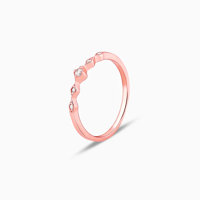 Rose Gold Flamme Ring - Image 5