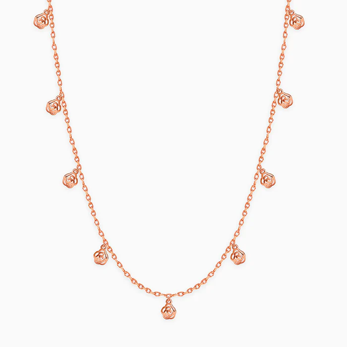 Rose Gold Floral Waist Chain - Image 3