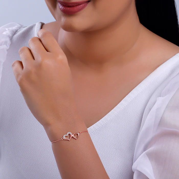 Rose Gold Foreverly Bracelet - Image 3