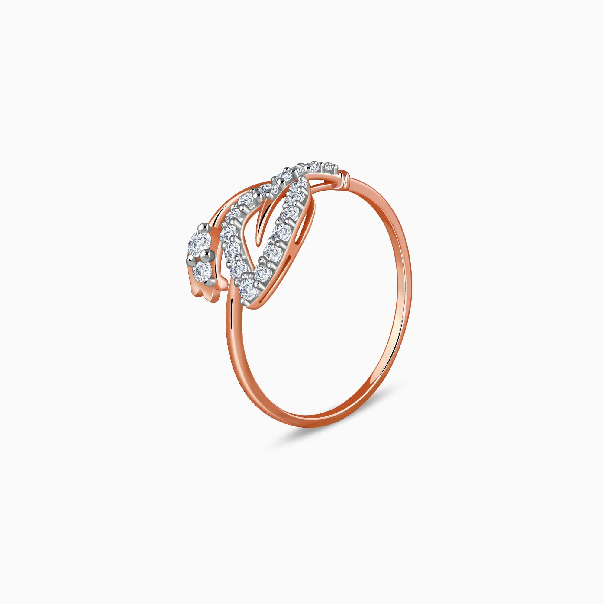 Rose Gold Garden Blush Lab Grown Diamond Ring (Size 12) - Image 4
