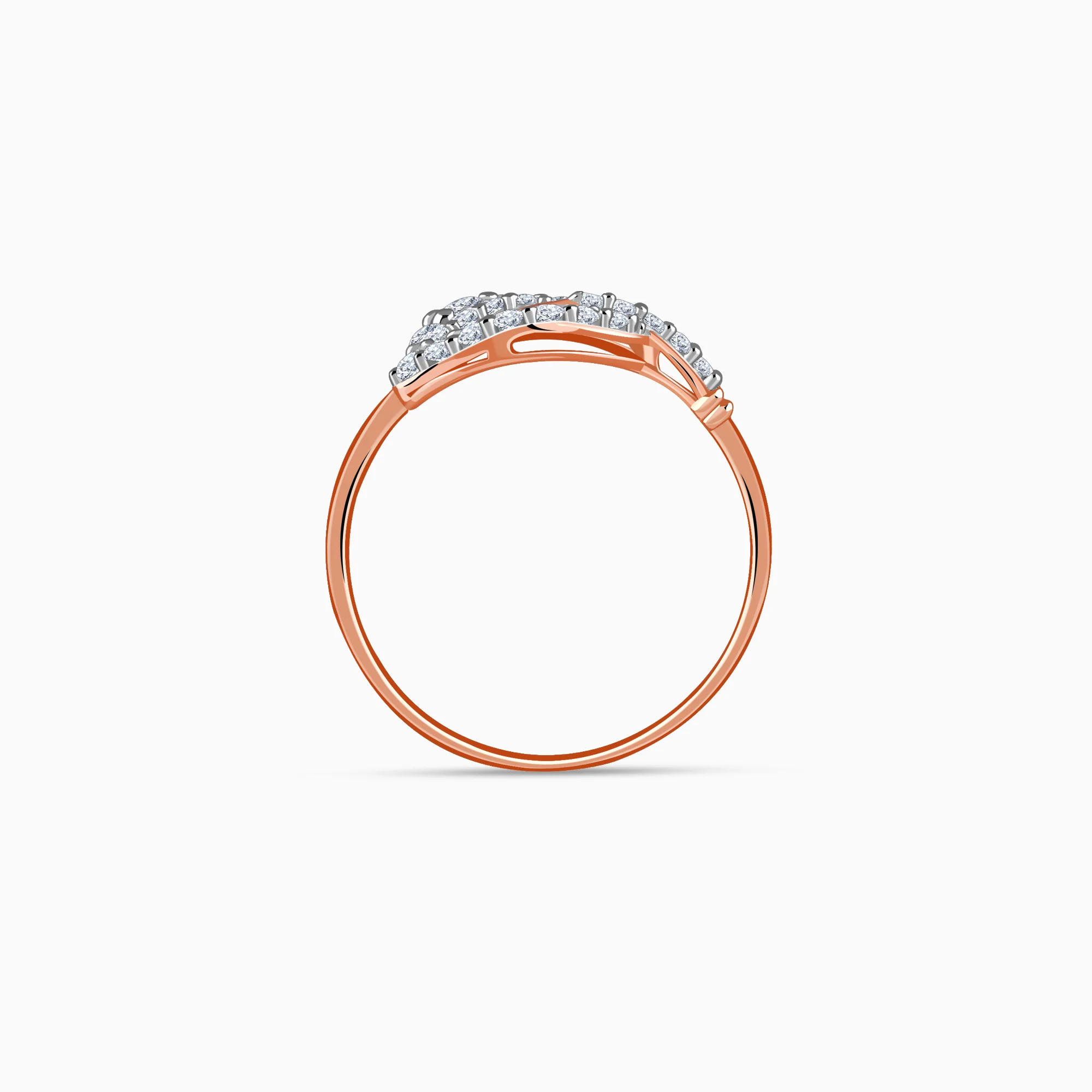 Rose Gold Garden Blush Lab Grown Diamond Ring (Size 12) - Image 5