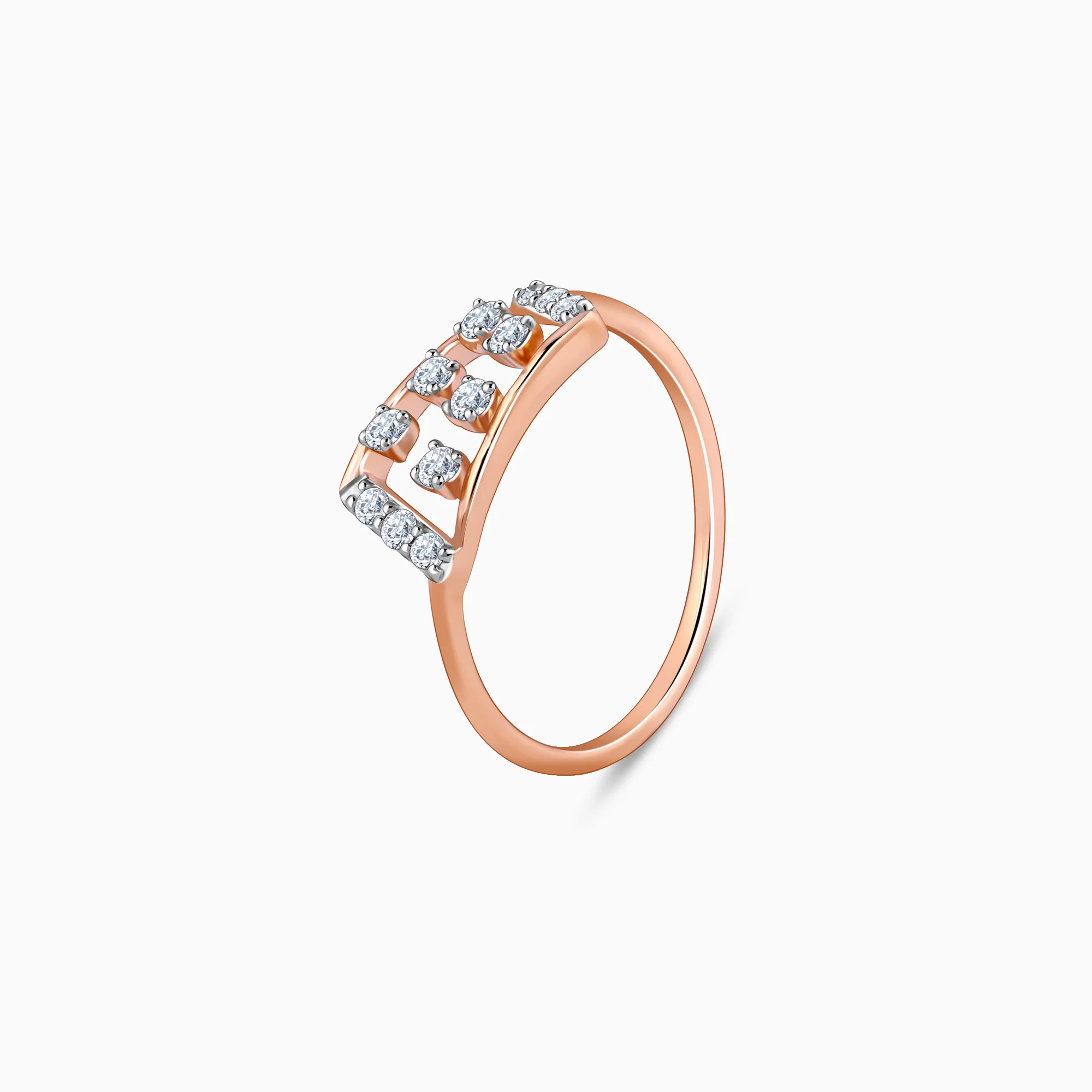 Rose Gold Glimmer Lab Grown Diamond Ring - Image 4