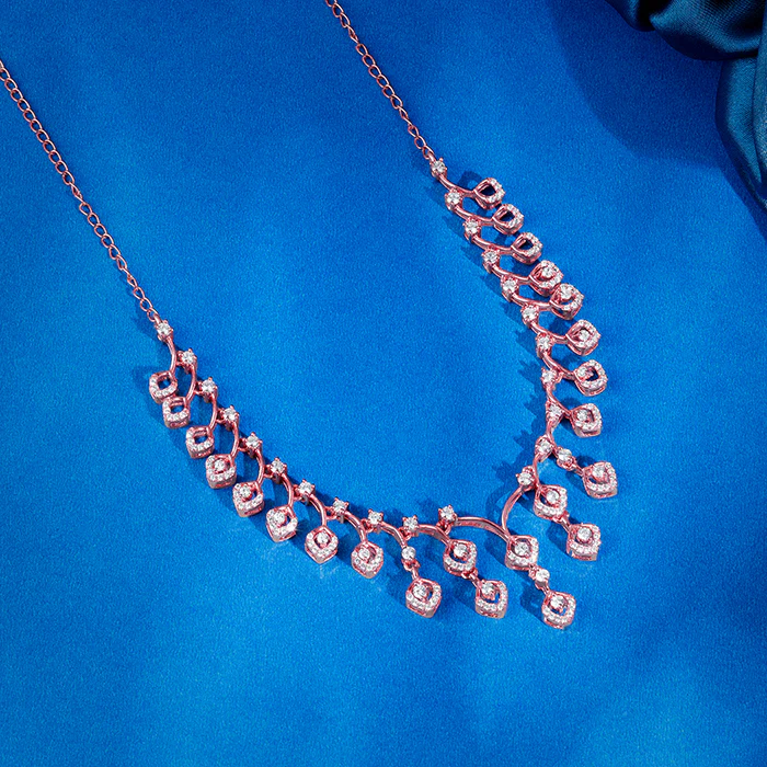 Rose Gold Gloria Necklace - Image 2