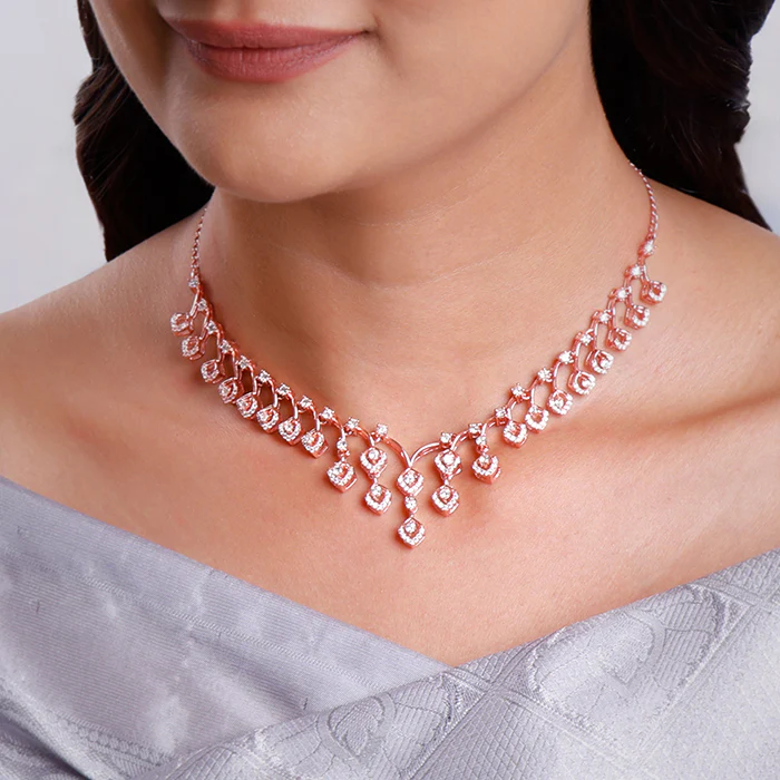 Rose Gold Gloria Necklace - Image 3
