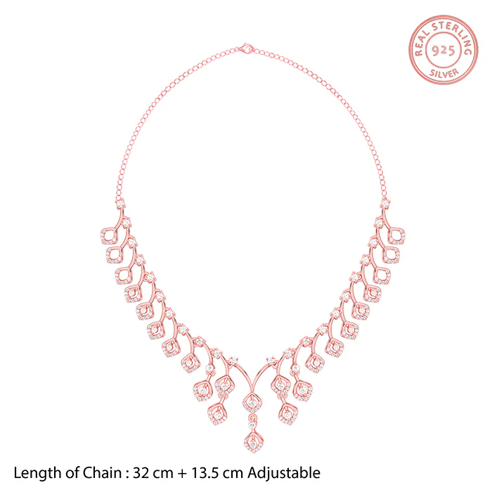 Rose Gold Gloria Necklace - Image 4