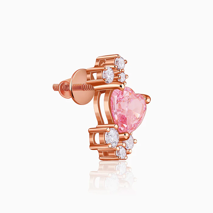 Rose Gold Heart Beat Set of 4 - Image 5