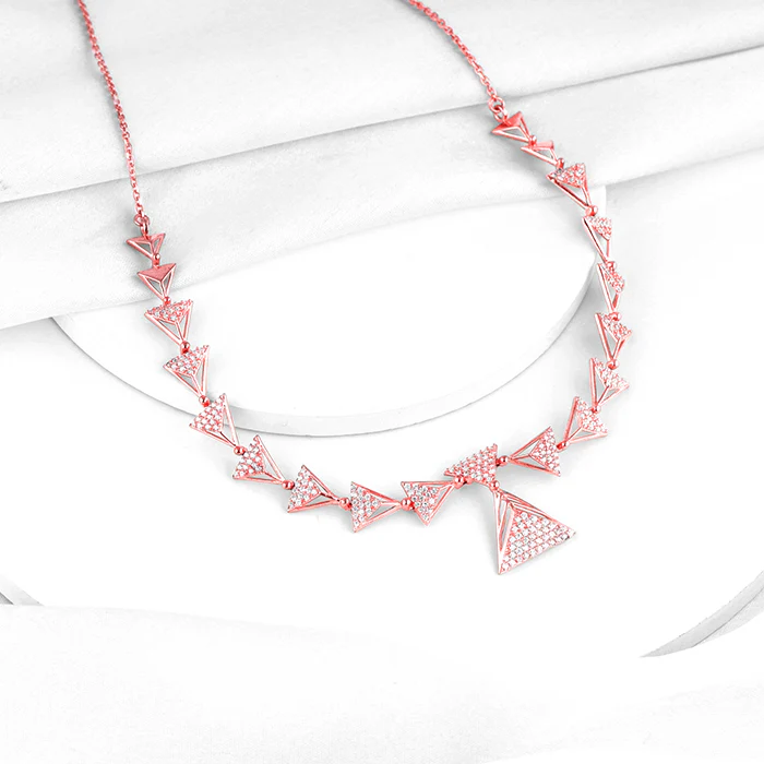 Rose Gold Hold Time Necklace - Image 2