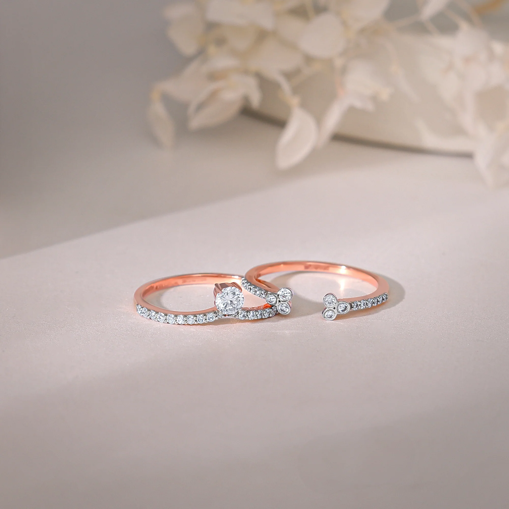Rose Gold Imperial Solitaire Lab Grown Diamond Ring - Image 2