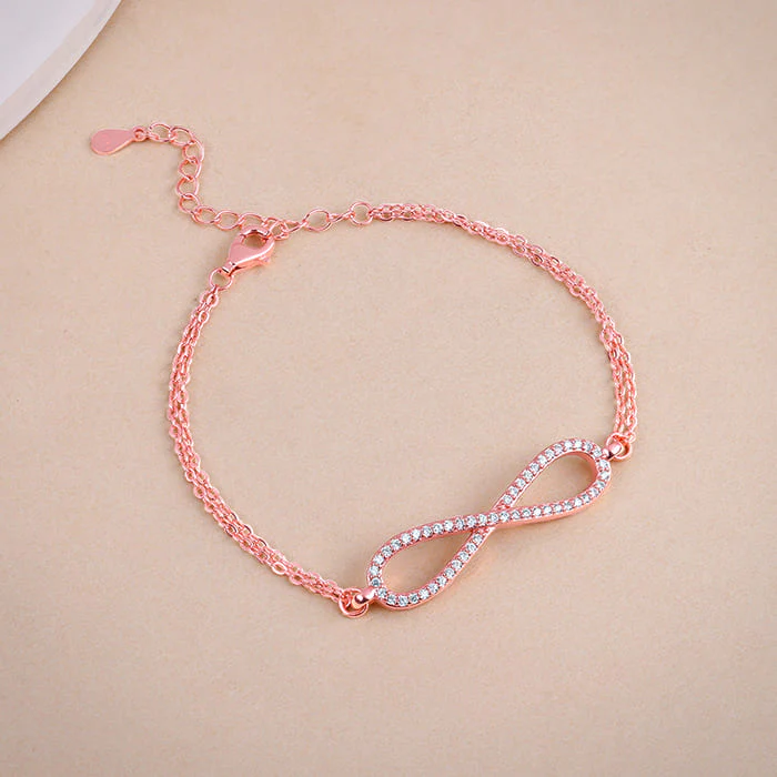 Rose Gold Spiral Splendour Bracelet - Image 2