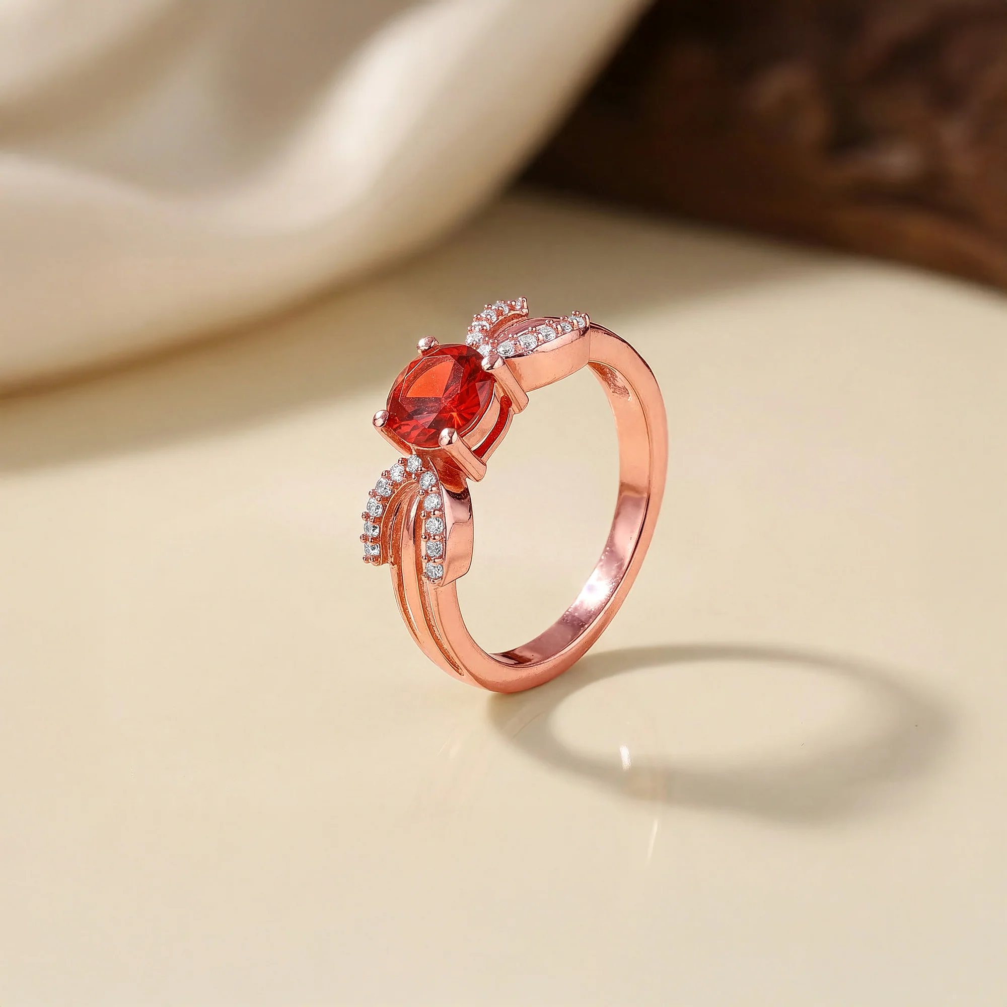 Rose Gold Izanami Ring - Image 2