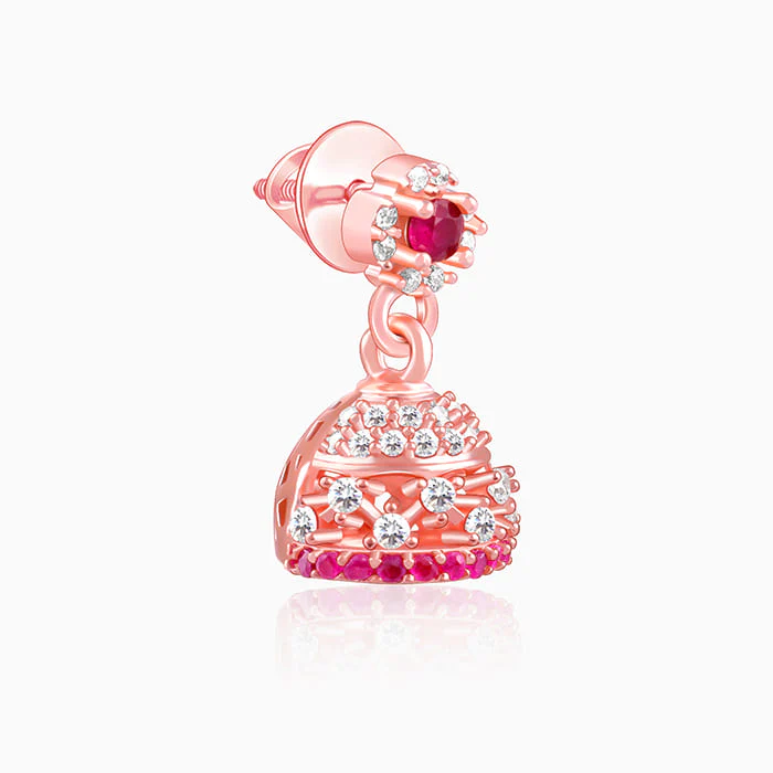Rose Gold Kamla Jhumki - Image 4