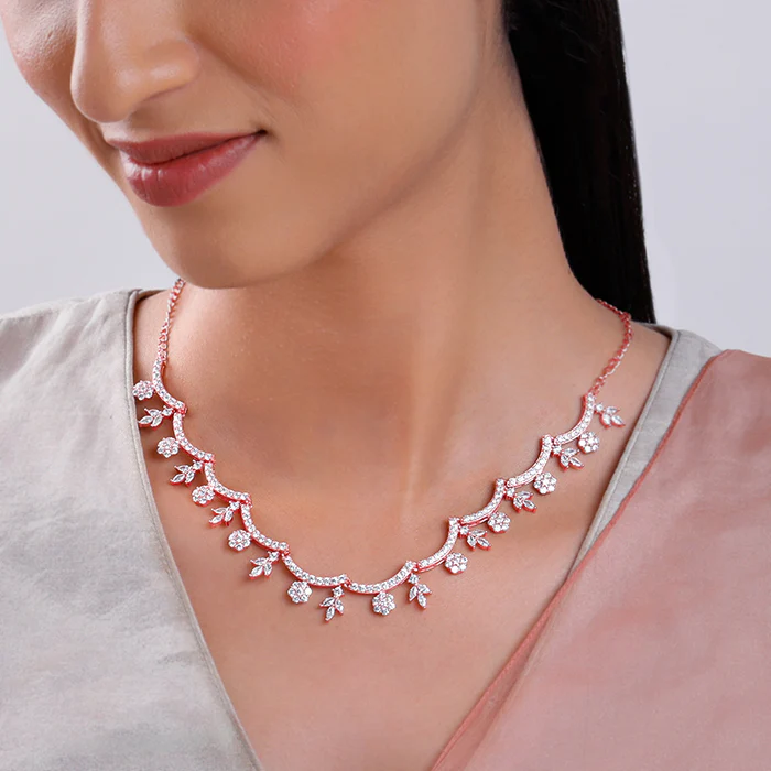 Rose Gold Katherine Necklace - Image 3