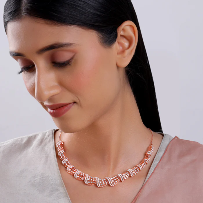 Rose Gold Kirsten Necklace - Image 3
