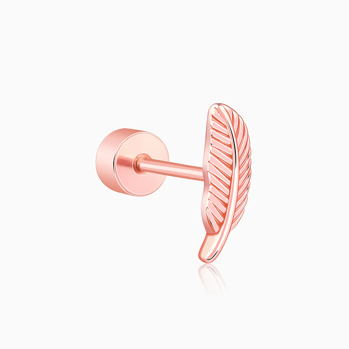 Rose Gold Liva Ear Piercings - Image 4