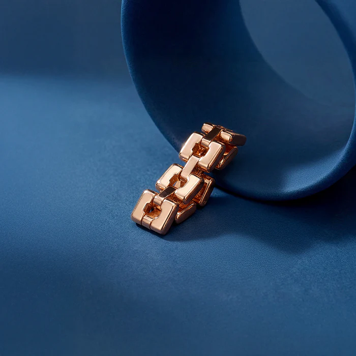 Rose Gold Modish Ring (Size 10) - Image 2