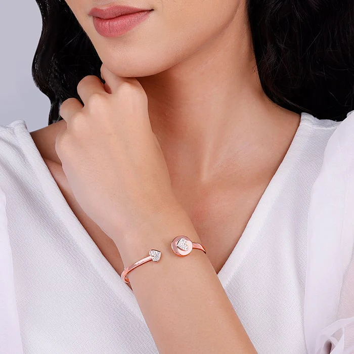Rose Gold My Love Bracelet - Image 4