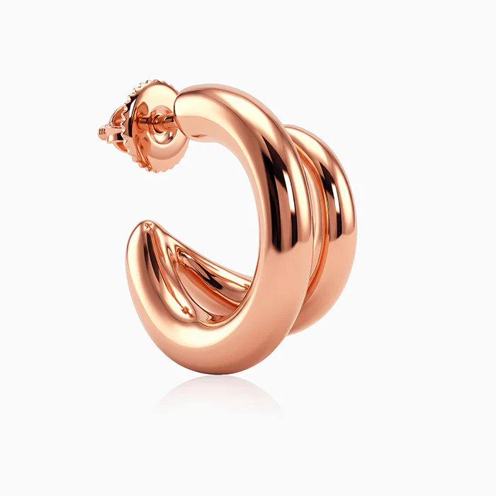 Rose Gold Mystic Grace Earrings - Image 4