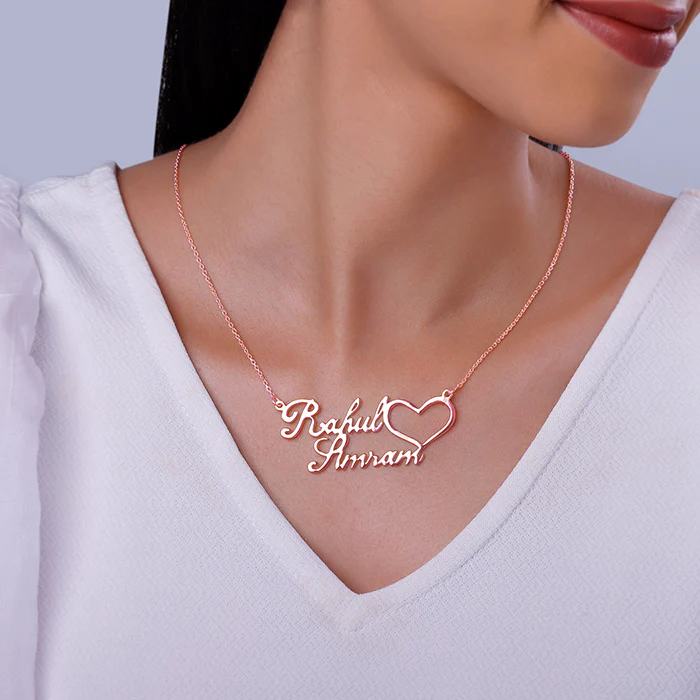 Rose Gold Personalised Precious Sweetheart Pendant - Image 4