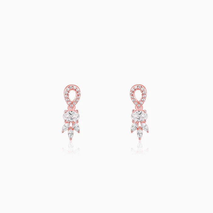 Rose Gold Petalo Earrings