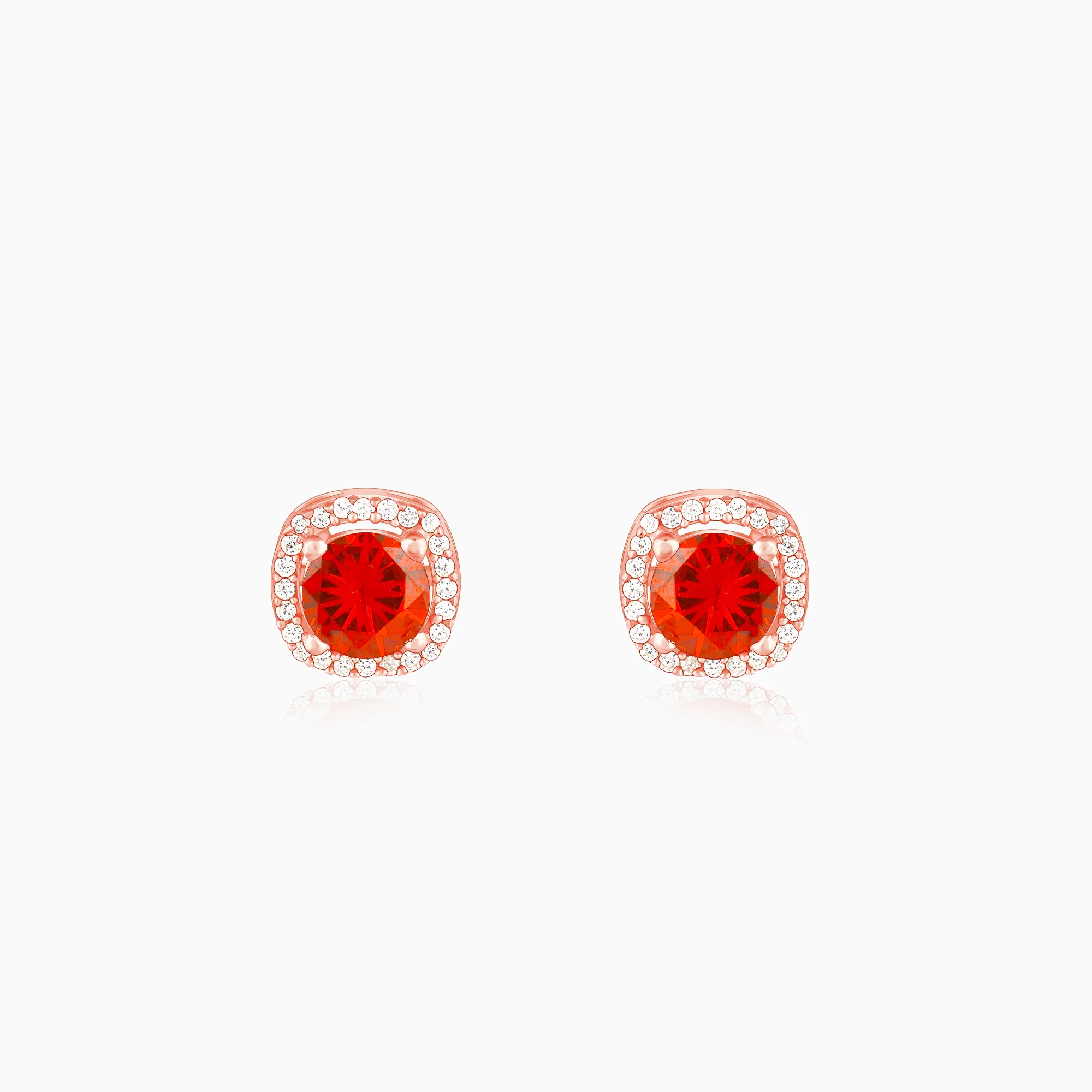 Rose Gold Pranavi Earrings