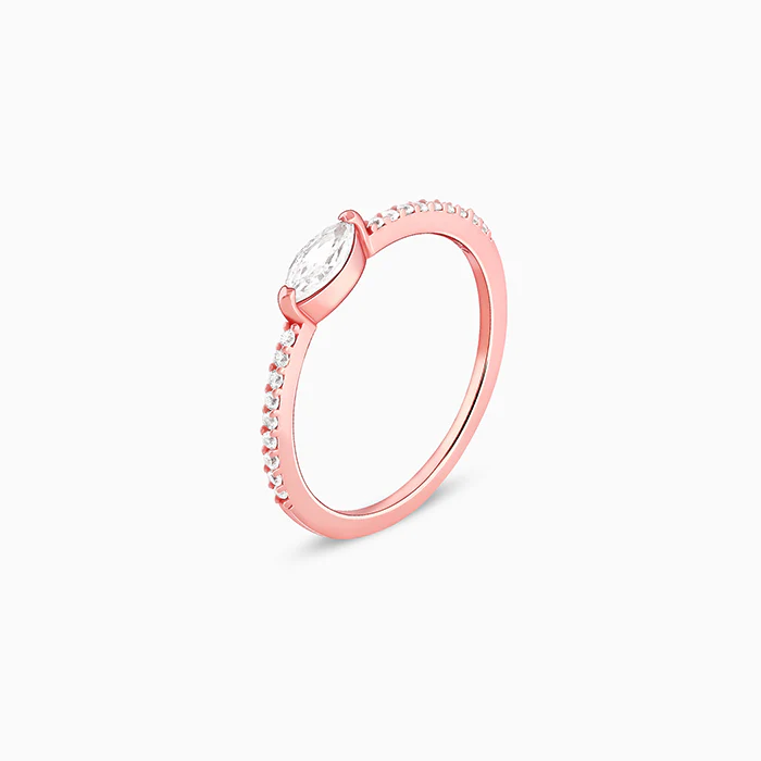 Rose Gold Pristine Ring - Image 4