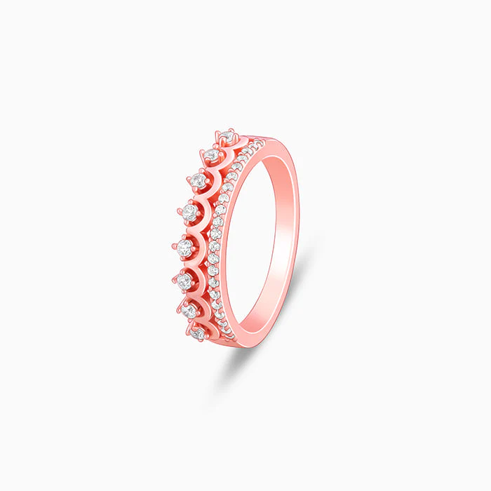 Rose Gold Reina Ring - Image 5
