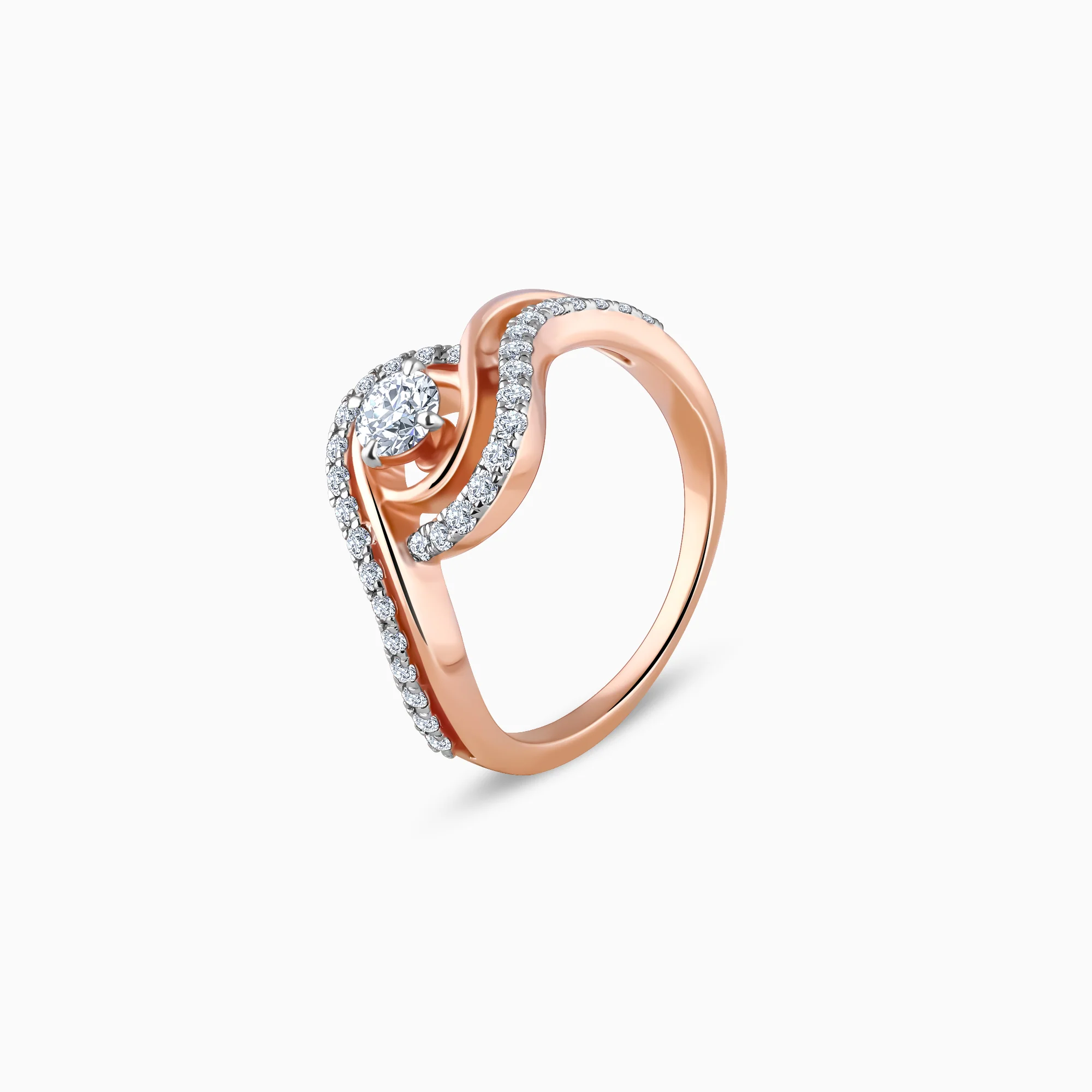 Rose Gold Rhea Solitaire Lab Grown Diamond Ring - Image 5