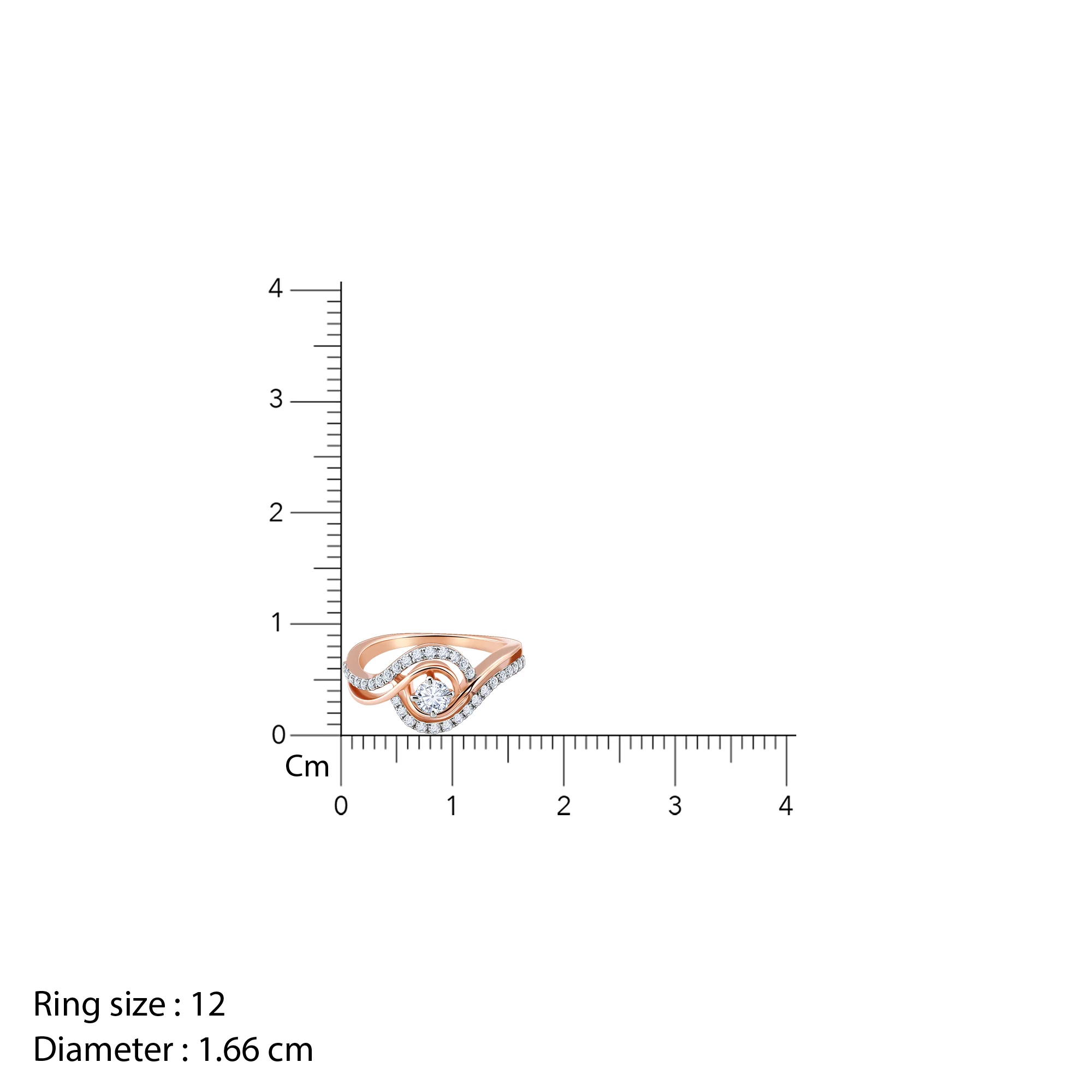 Rose Gold Rhea Solitaire Diamond Ring - Image 7