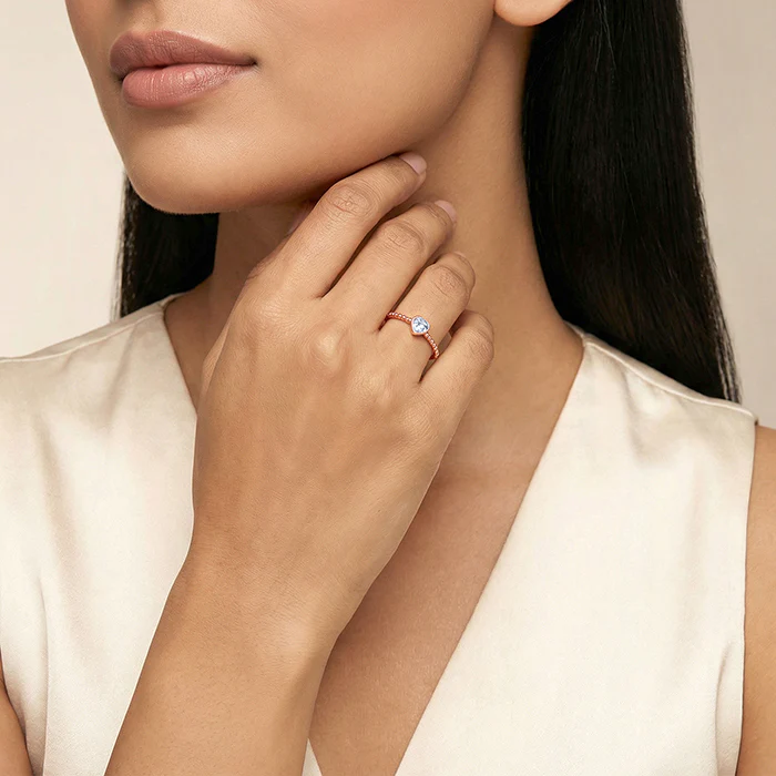 Rose Gold Rilynn Ring (Size 12) - Image 3