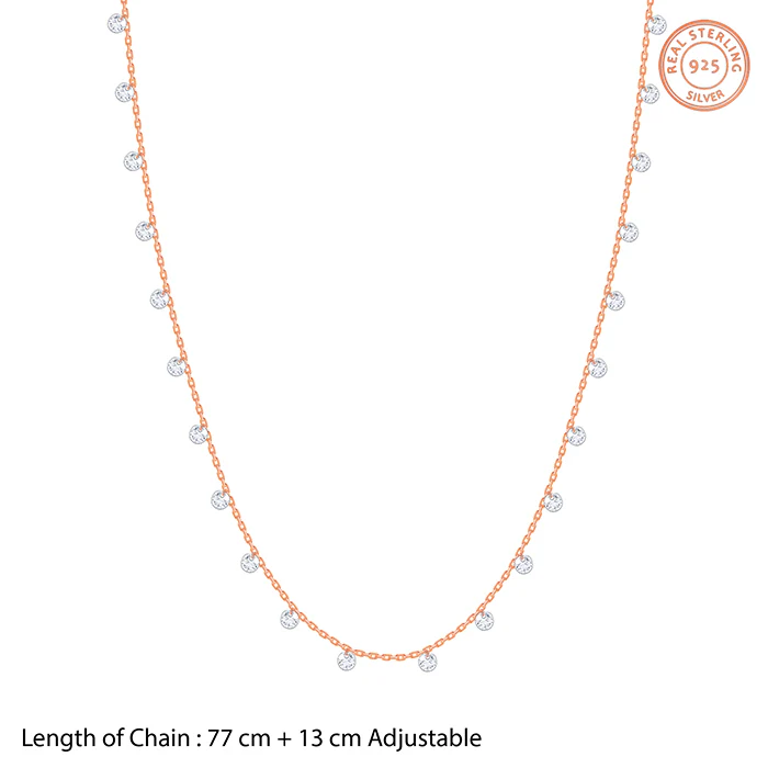 Rose Gold Rosara Gleam Waist Chain - Image 5