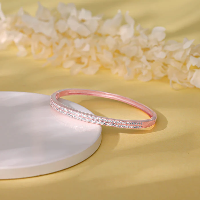 Rose Gold Slender Bracelet - Image 2