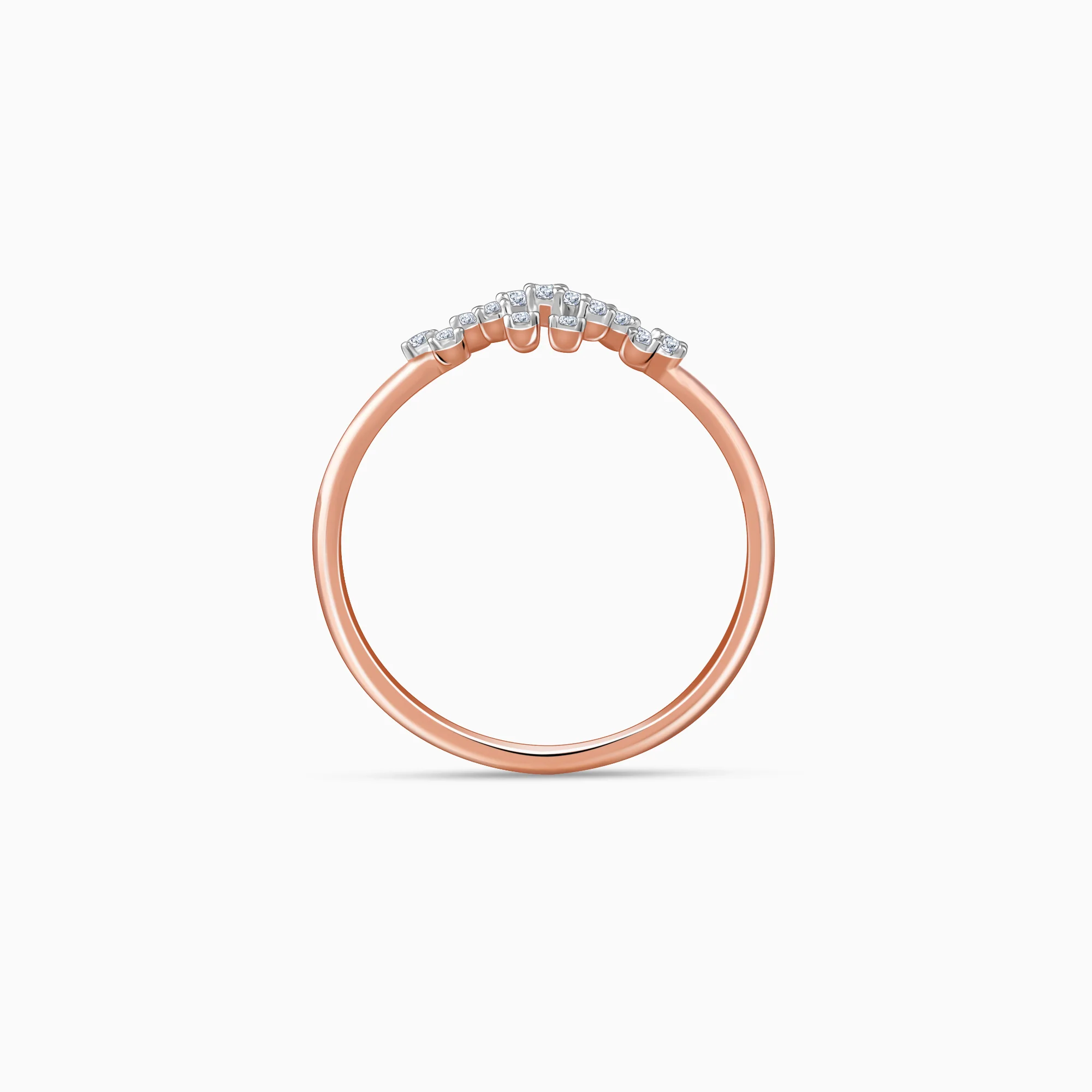 Rose Gold Stunning Lab Grown Diamond Ring - Image 5