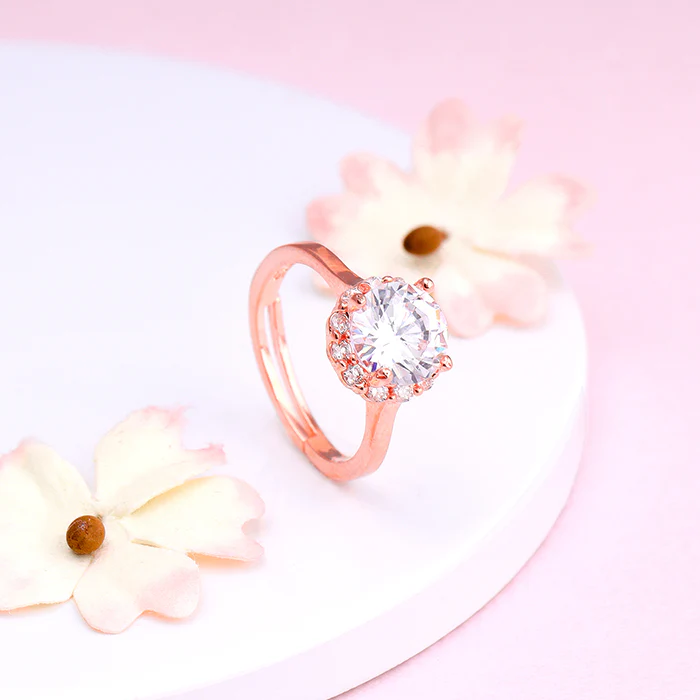 Rose Gold Sunshine Ring - Image 2