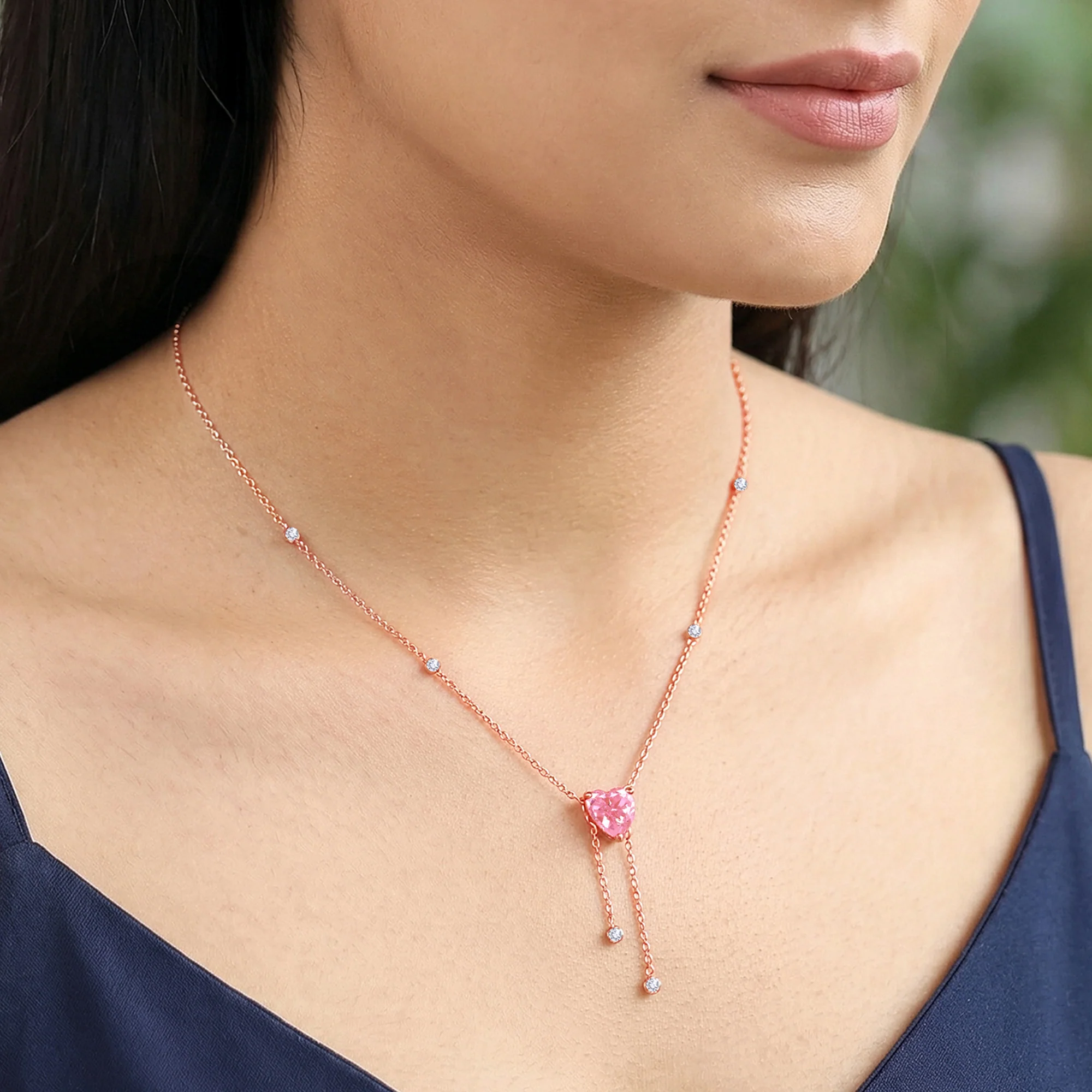 Rose Gold Sweet Reverie Necklace - Image 3