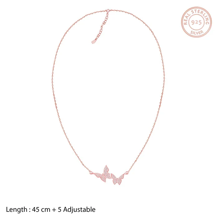 Rose Gold Wavering Wings Set - Image 5
