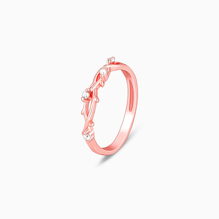 Rose Gold Wreath Ring - Image 4