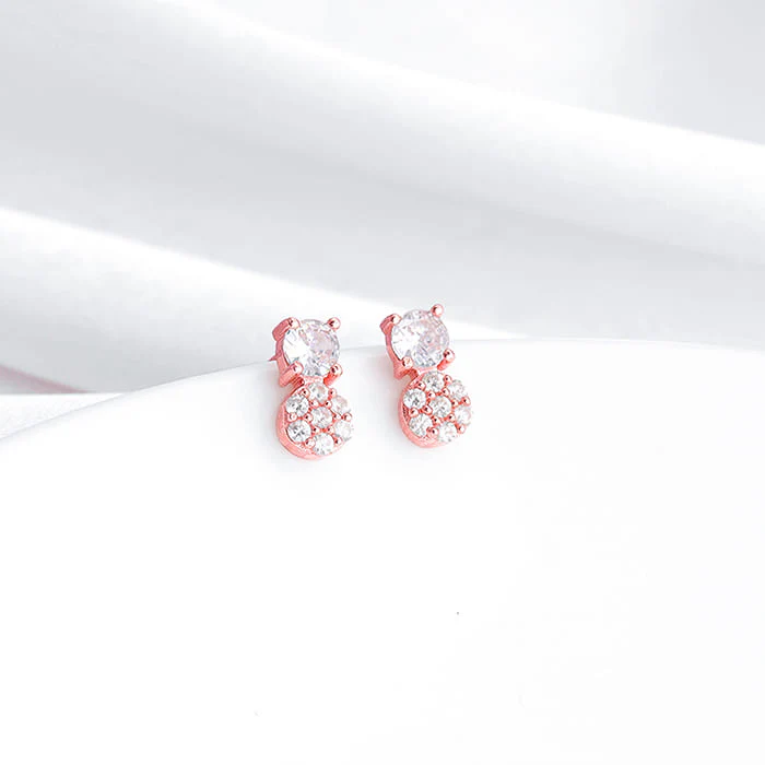 Rose Gold Zirconia Elegance Mangalsutra Set - Image 3