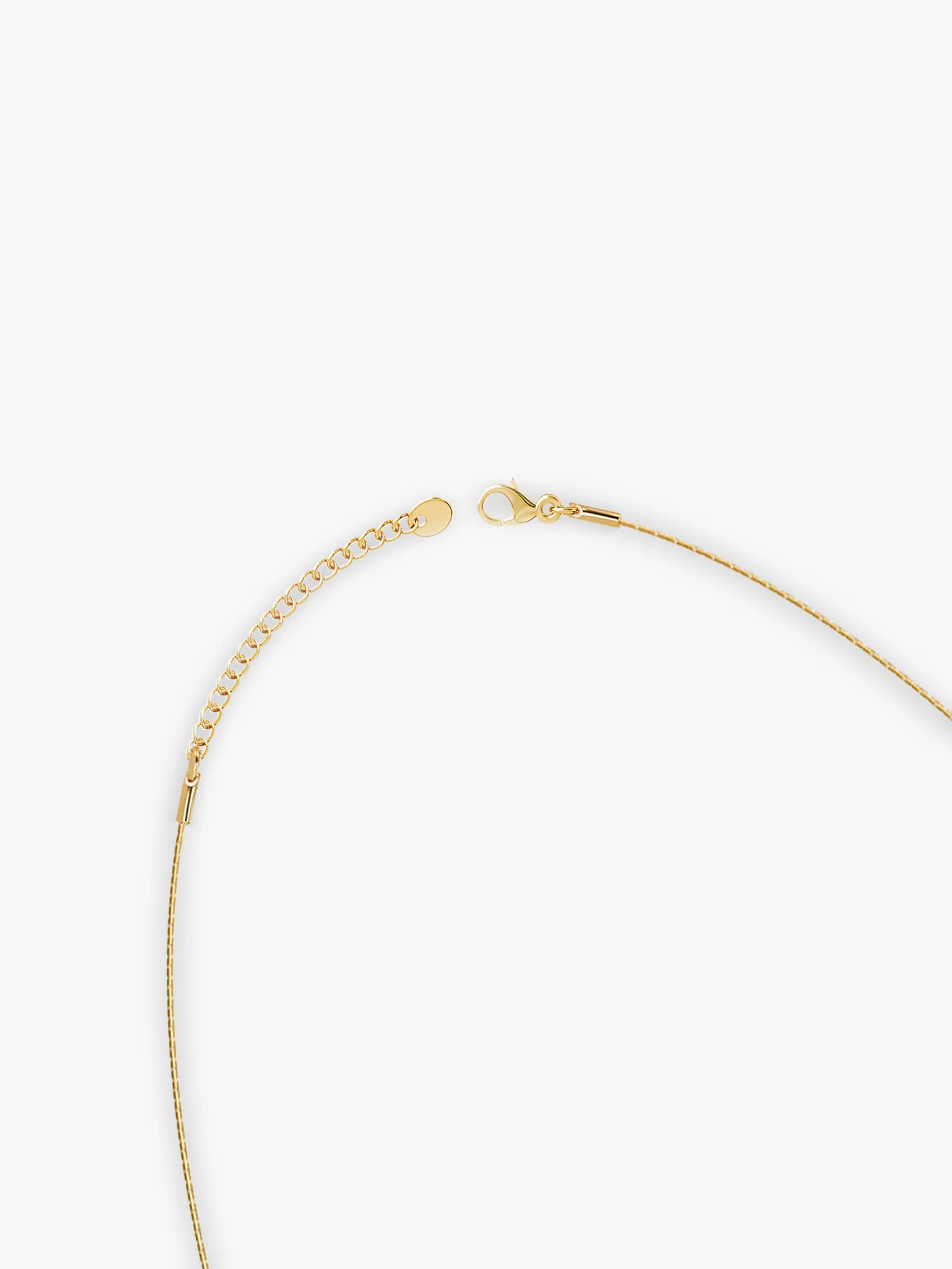 Shine On Repeat Gold Plated Necklace - Image 4
