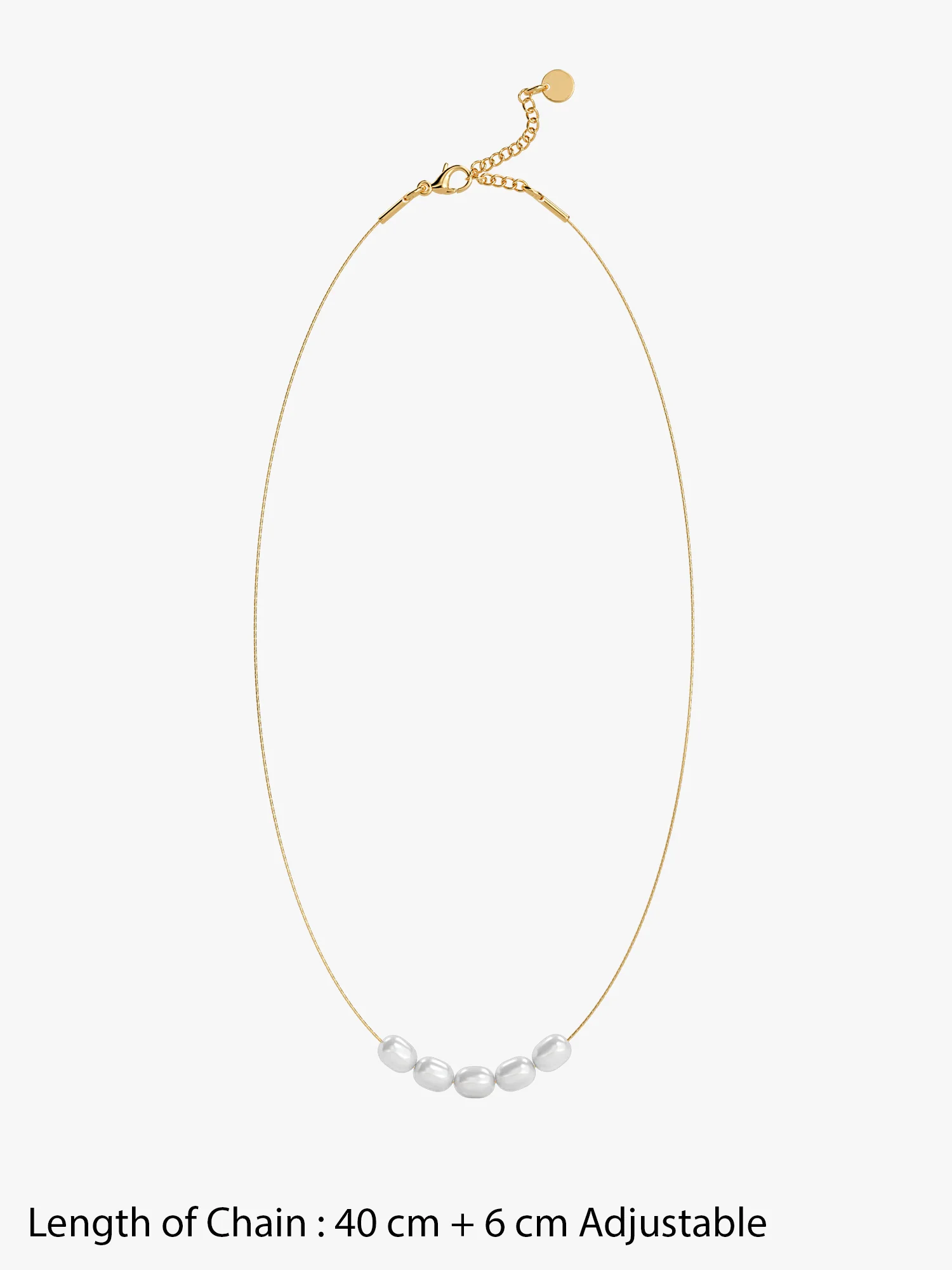 Shine On Repeat Gold Plated Necklace - Image 5