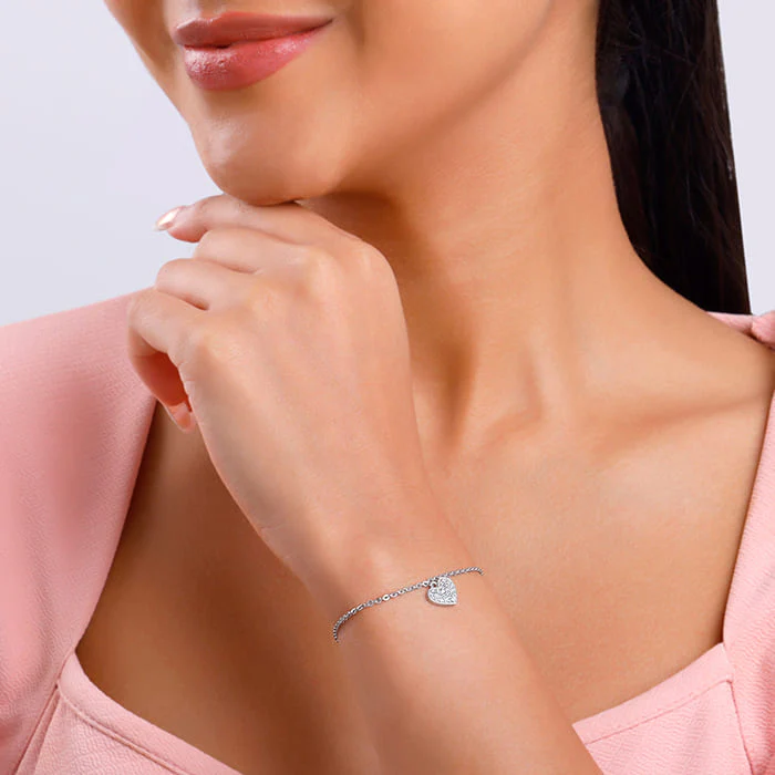 Silver Adorable Love Bracelet - Image 3