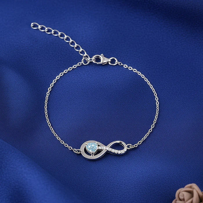 Silver Endlessly Yours Bracelet - Image 2