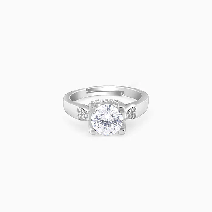 Silver All About Love Ring