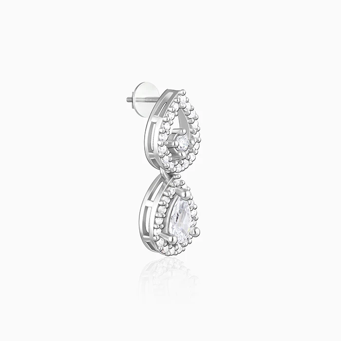 Silver Alluring Earrings - Image 4
