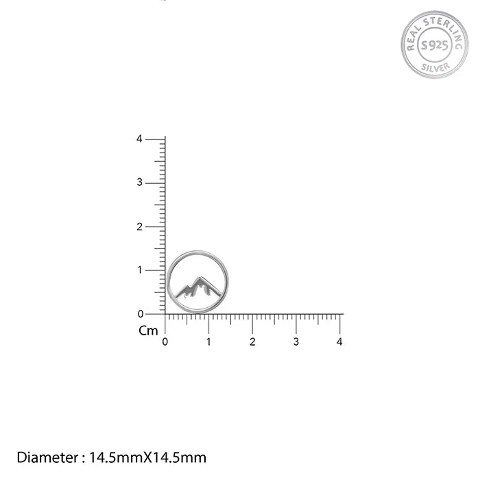 Silver Alpine Stud For Him - Image 6
