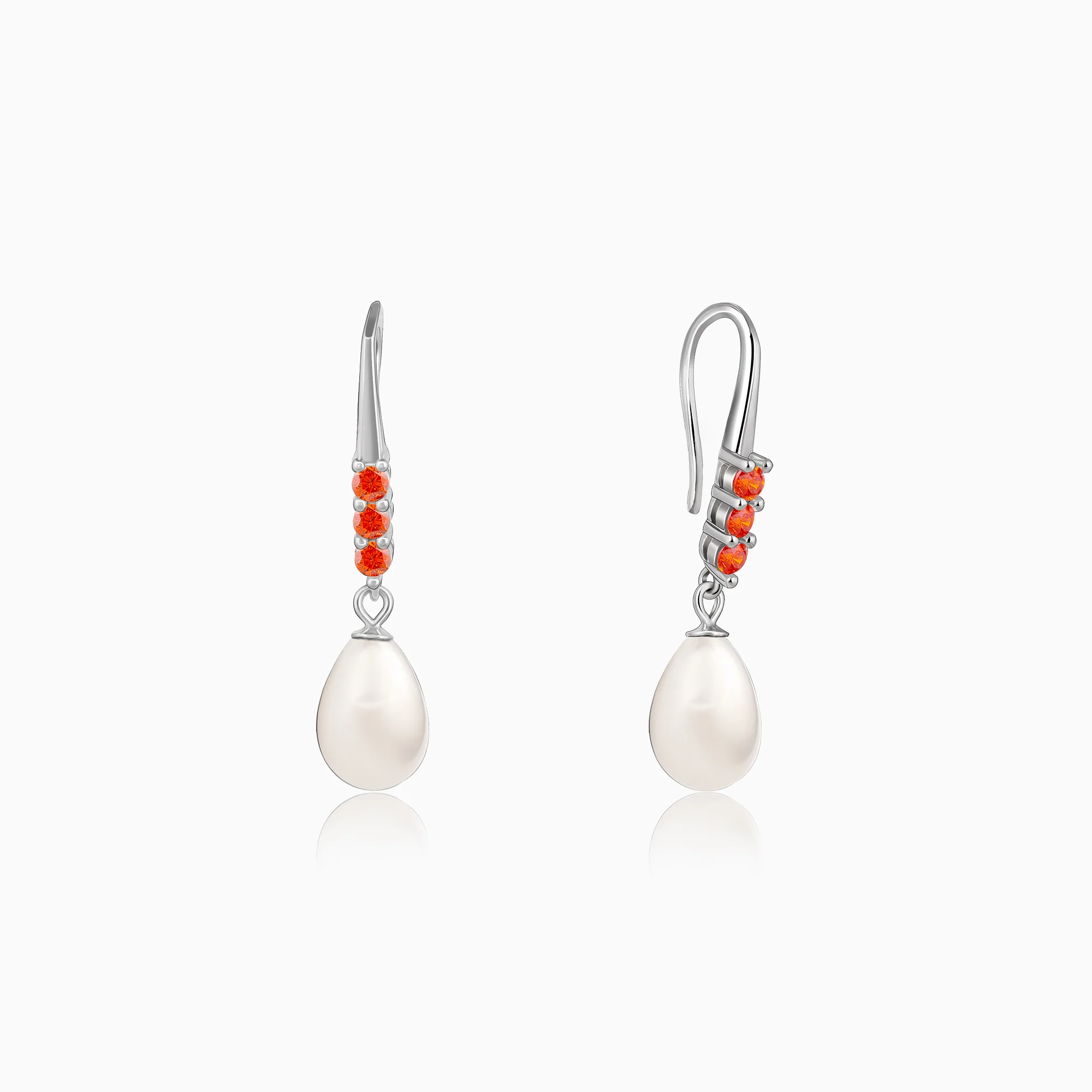 Silver Althea Earrings