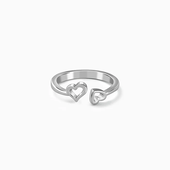 Silver Amora Ring (Size 12)
