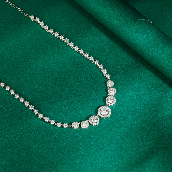 Silver Angelina Necklace - Image 2
