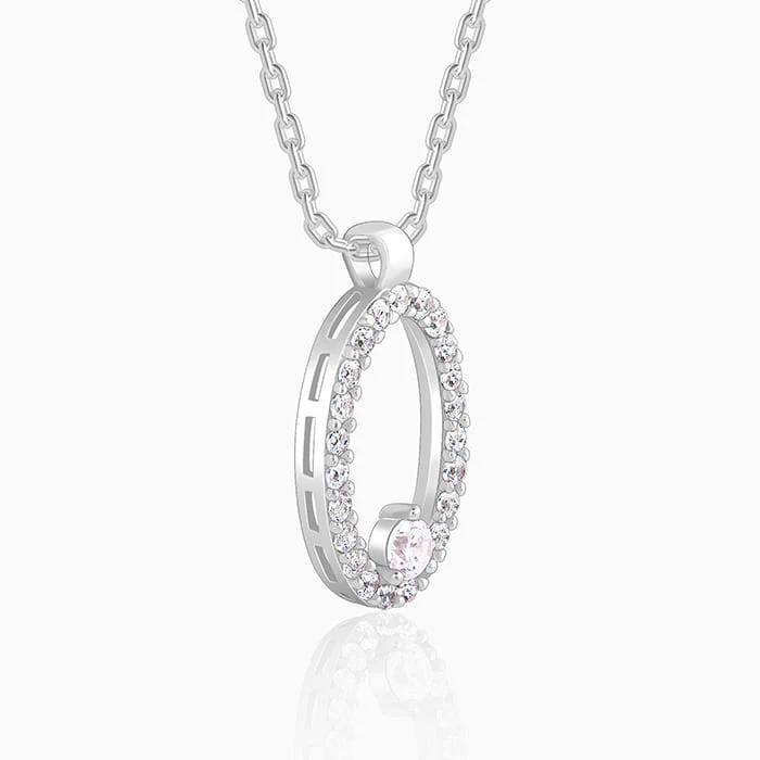 Silver Arena Pendant With Link Chain - Image 4