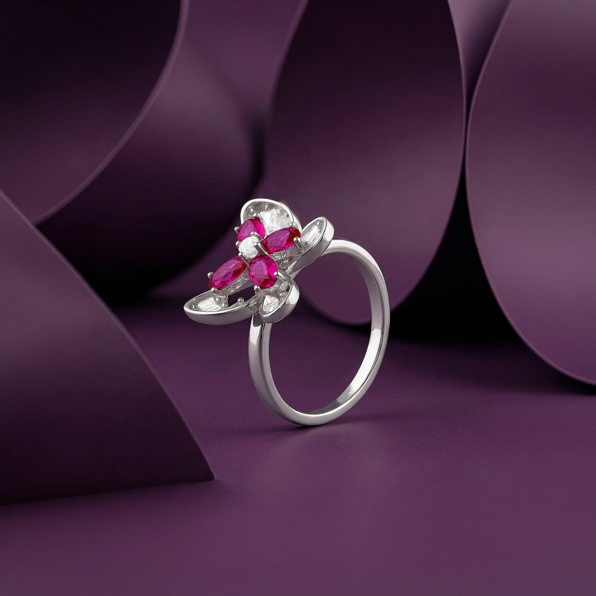 Silver Astoria Ring (Size 12) - Image 2